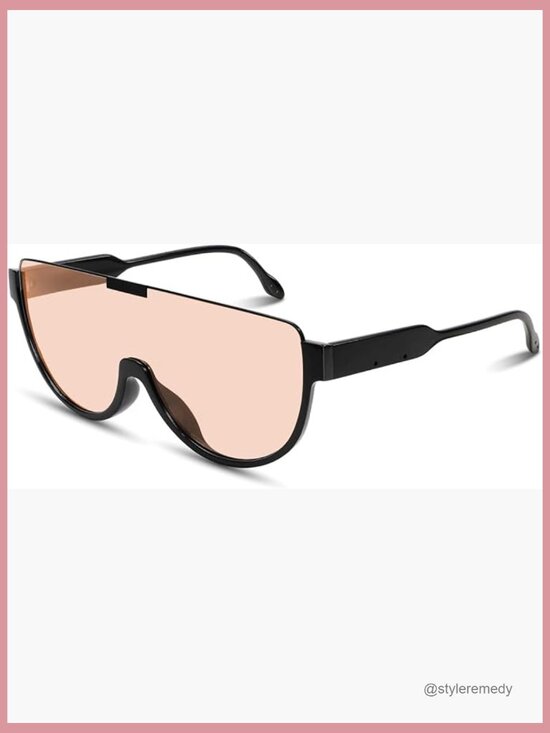 Accessories - Oversized Aviator Sunglasses, Metal Frame, Polarized UV Protection